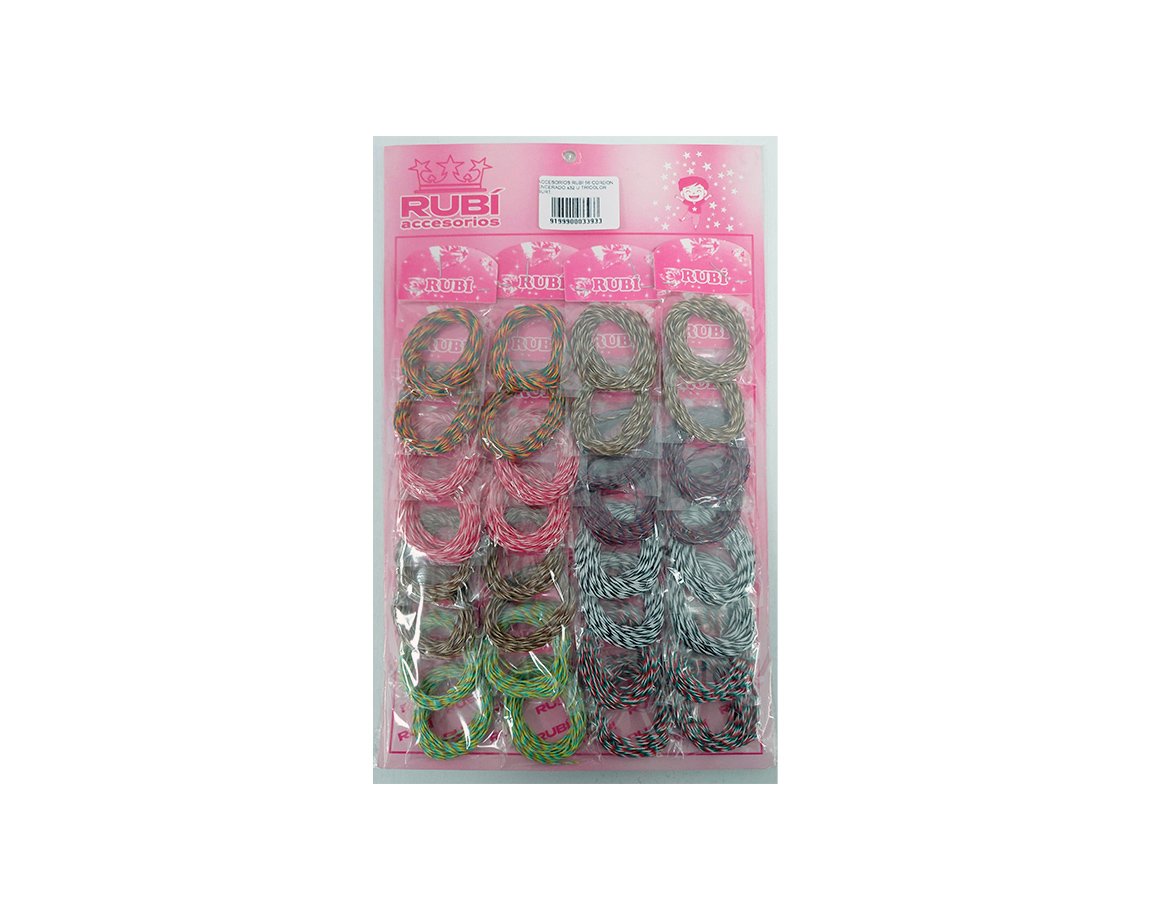 ACCESORIOS RUBI 56 CORDON ENCERADO x32 U TRICOLOR SURT.