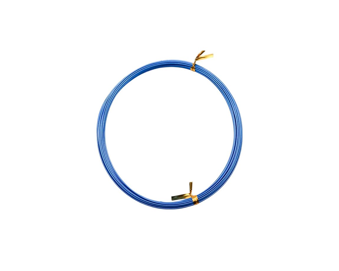 ALAMBRE CBX ALUMINIO ROLLO 5 mts 09 AZUL FR.