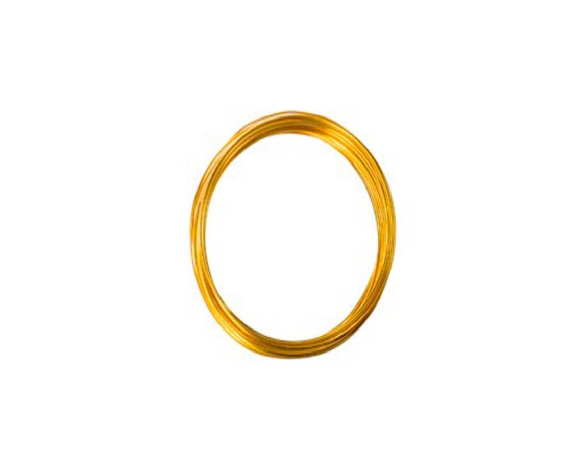 ALAMBRE CBX ALUMINIO ROLLO 5 mts 14 DORADO