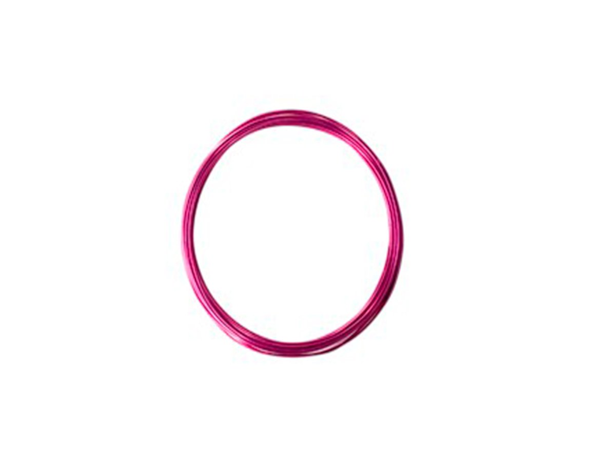 ALAMBRE CBX ALUMINIO ROLLO 5 mts 20 FUCSIA