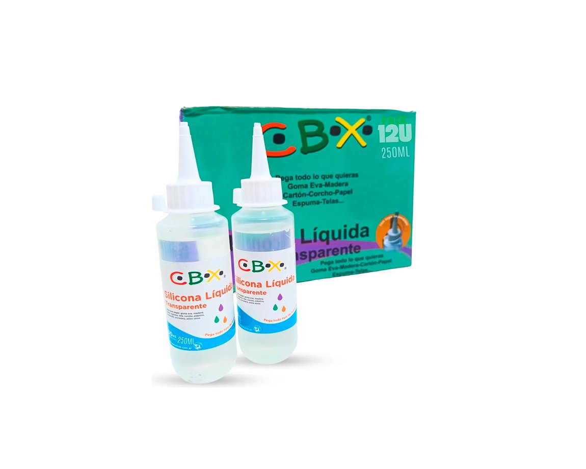 PEGAMENTOS CBX SILICONA LIQ 250G X U