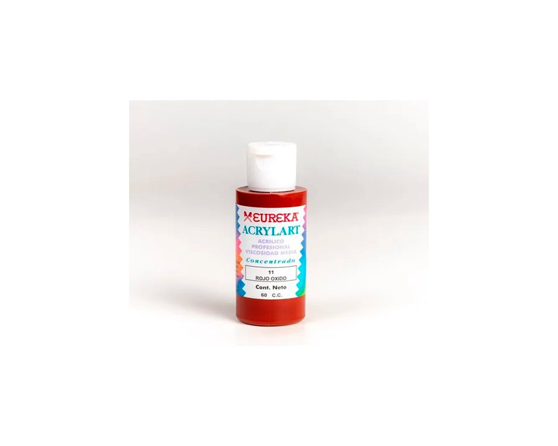 ACRILICO ACRYLART   60 CC 11 ROJO OXIDO