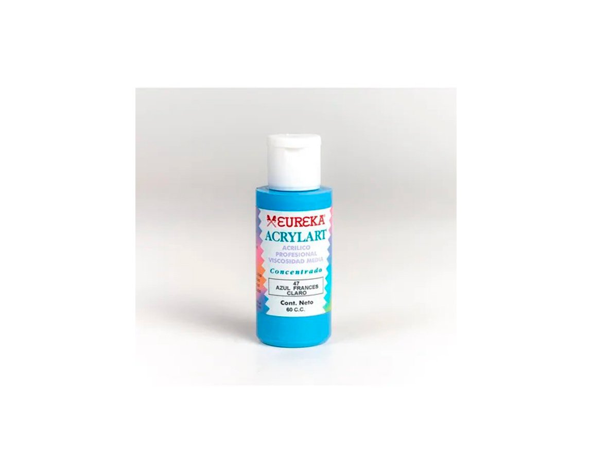 ACRILICO ACRYLART   60 CC 47 AZUL FRANCIA CLARO