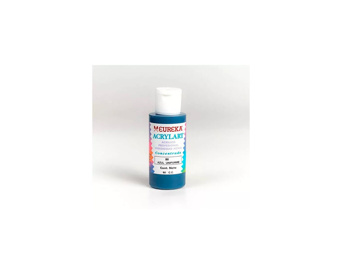ACRILICO ACRYLART   60 CC 80 AZUL UNIFORME