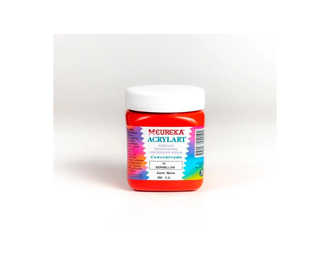 ACRILICO ACRYLART 250 CC 10 BERMELLON