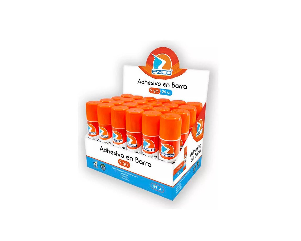 ADHESIVO EZCO BARRA x  9 GRS x 24 U.