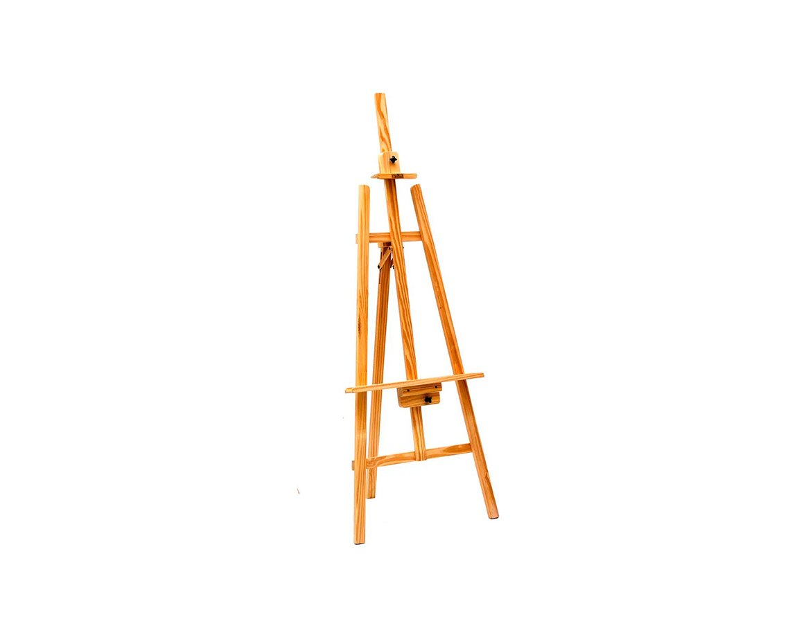 ATRIL DE PIE SEURAT 3 PATAS ALTO S/LUSTRAR (1101)