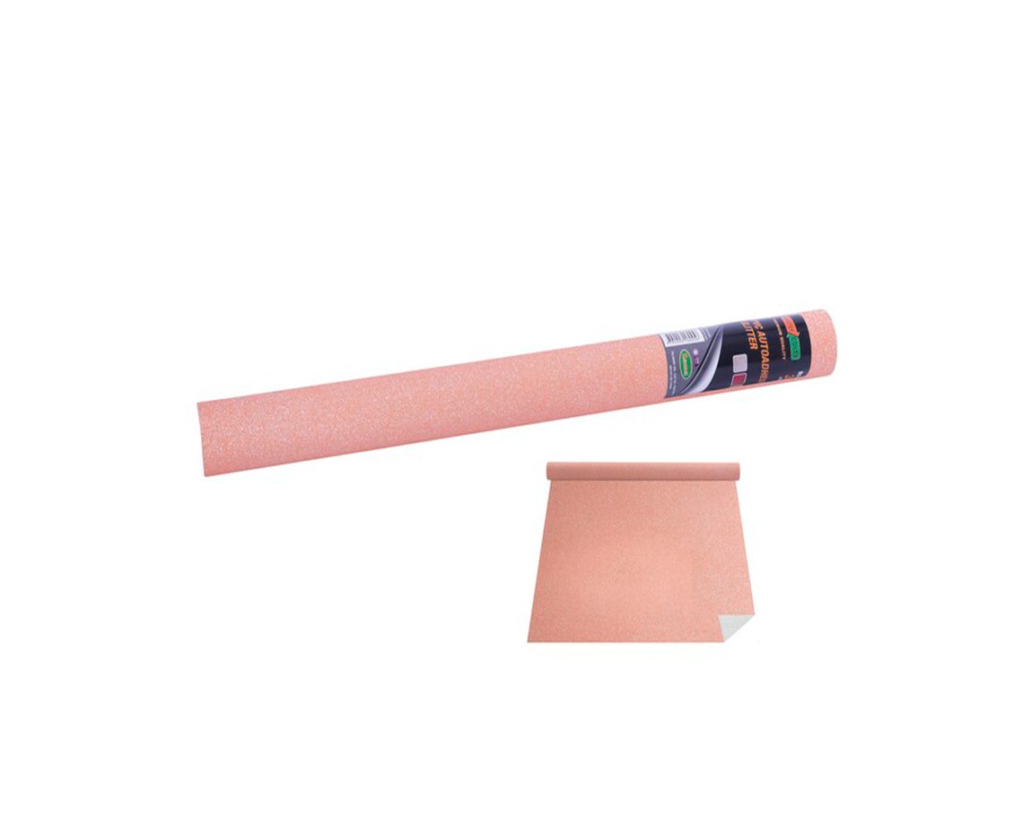 AUTOADHESIVO ROLLO LAMA 501 GLITTER x3M SALMON