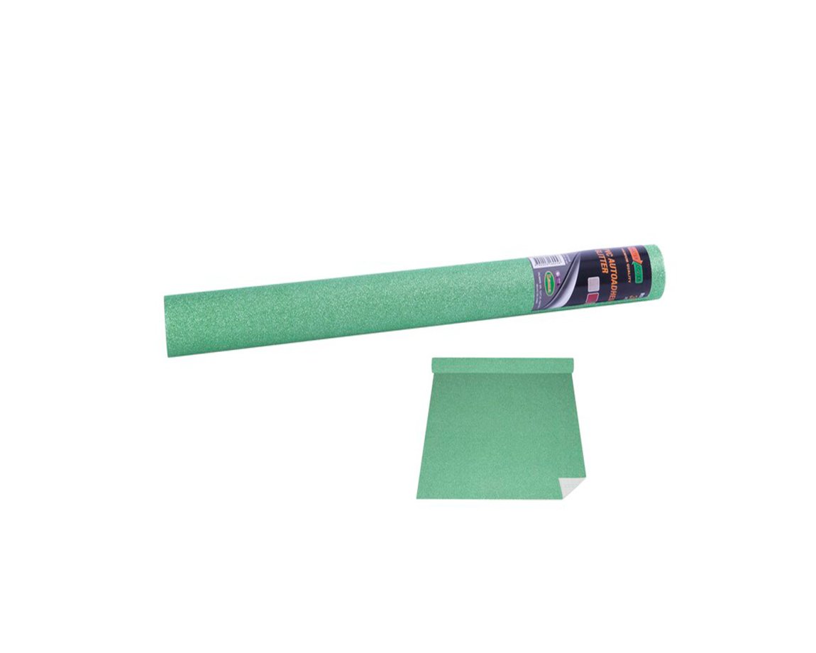 AUTOADHESIVO ROLLO LAMA 505 GLITTER x3M VERDE