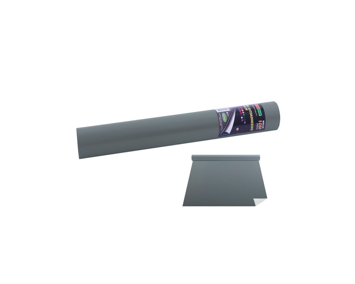 AUTOADHESIVO ROLLO LAMA 7009 GRIS x10M