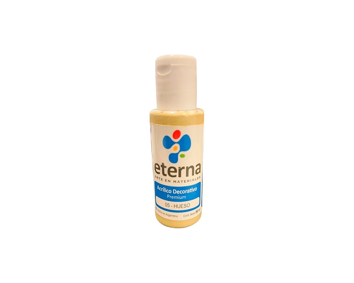 ACRILICO ETERNA DECO x  50 ML   05 HUESO
