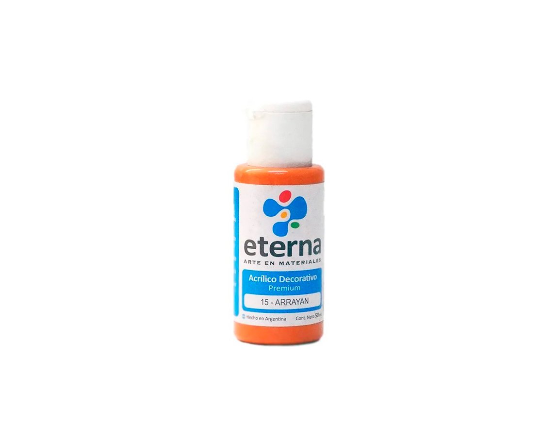 ACRILICO ETERNA DECO x  50 ML   15 ARRAYAN