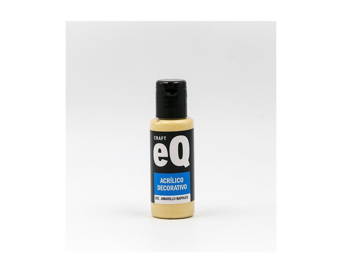 ACRILICO EQARTE 302 x 50 ML AMARILLO DE NAPOLES