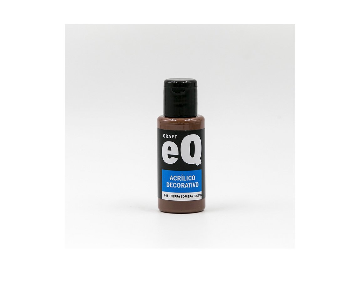 ACRILICO EQARTE 805 x 50 ML TIERRA SOMBRA TOSTADA
