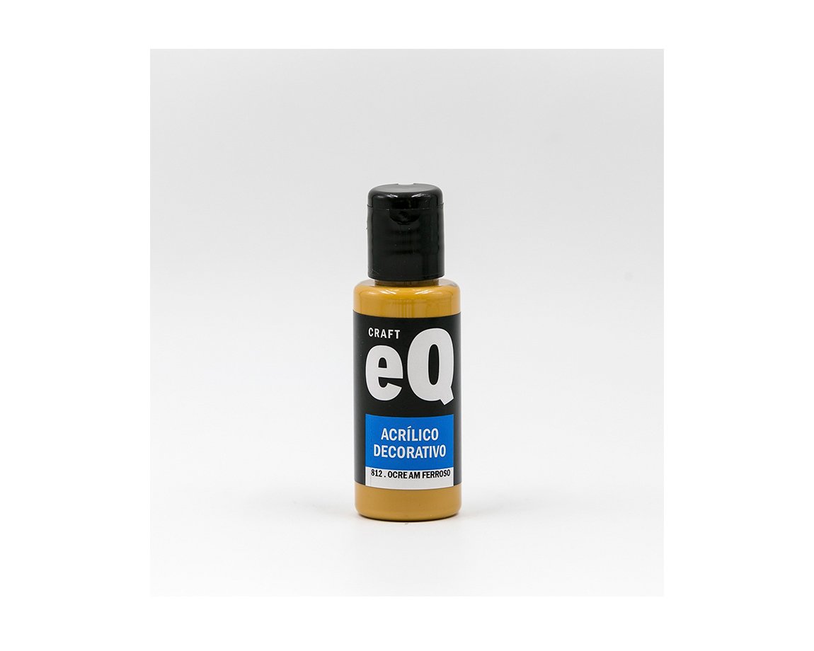 ACRILICO EQARTE 812 x 50 ML OCRE AMARILLO FERROSO