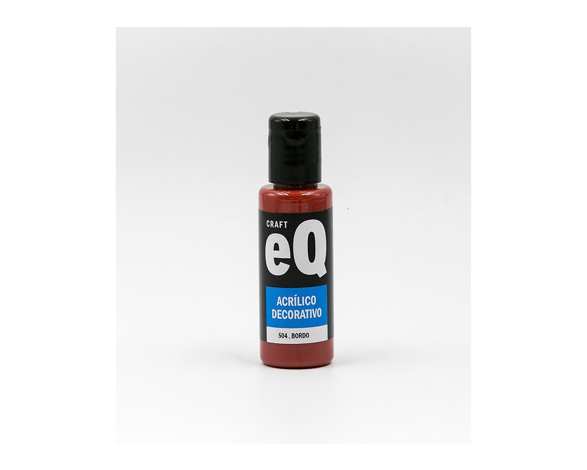 ACRILICO EQARTE 504 x 50 ML BORDO