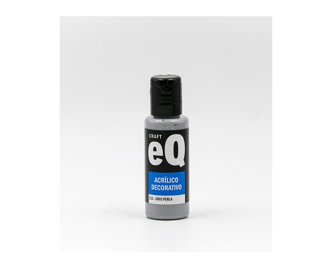 ACRILICO EQARTE 111 x 50 ML GRIS PERLA