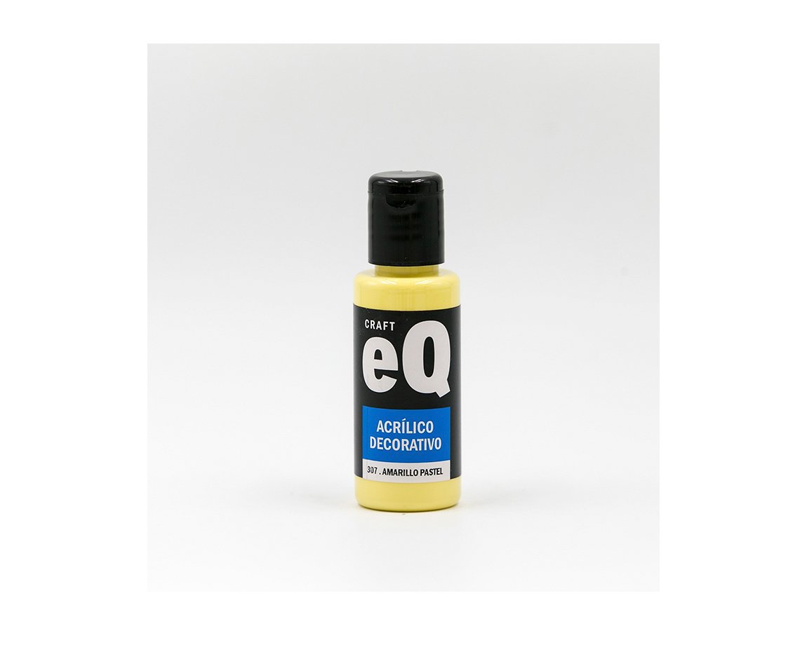 ACRILICO EQARTE 307 x 50 ML AMARILLO PASTEL