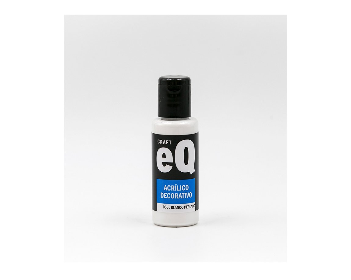 ACRILICO EQARTE 050 x 50 ML BLANCO PERLADO