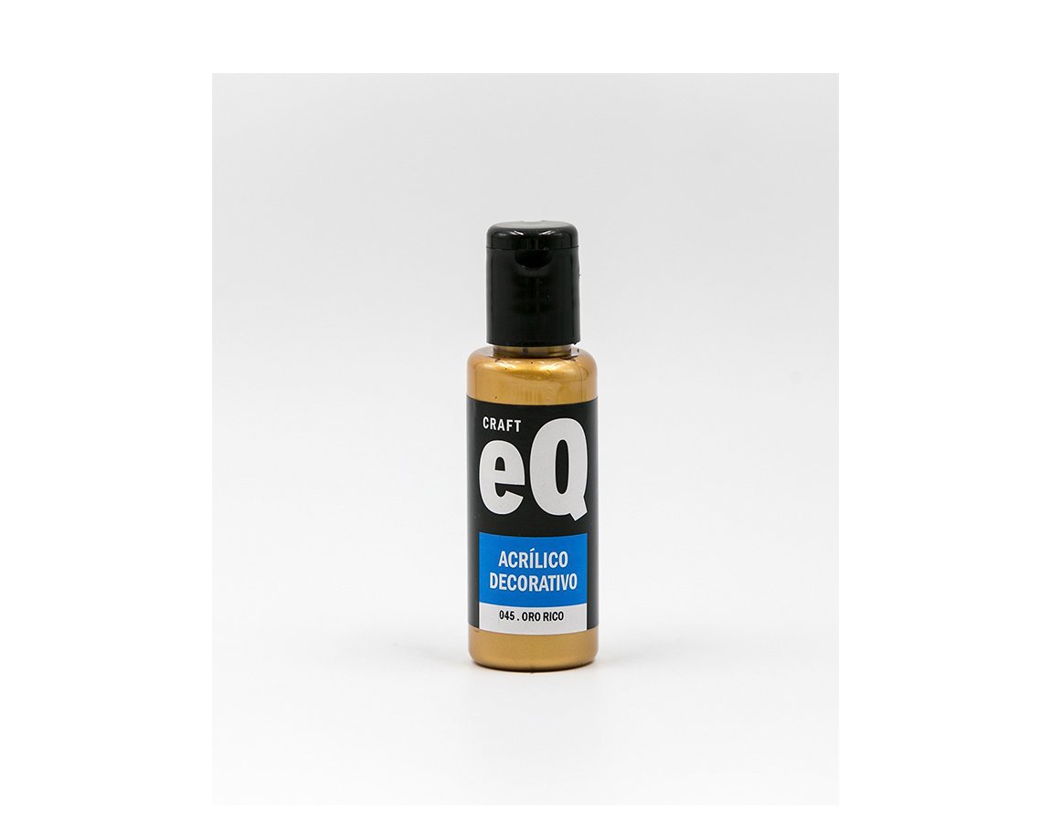 ACRILICO EQARTE 045 x 50 ML ORO RICO