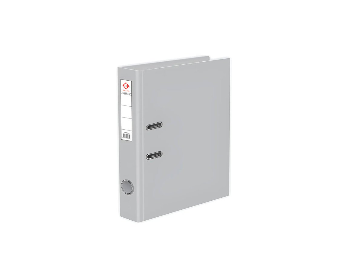BIBLIORATO THE PEL PVC A4 GRIS