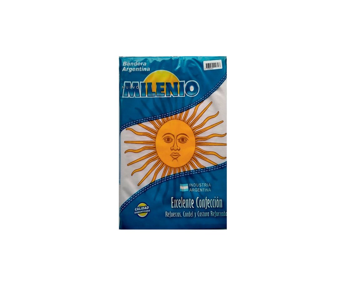 BANDERA MILENIO 1101 TELA CON SOL  30x48