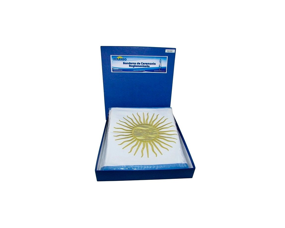 BANDERA MILENIO CJ 2600 CEREMONIA 45 x  70 JARDIN