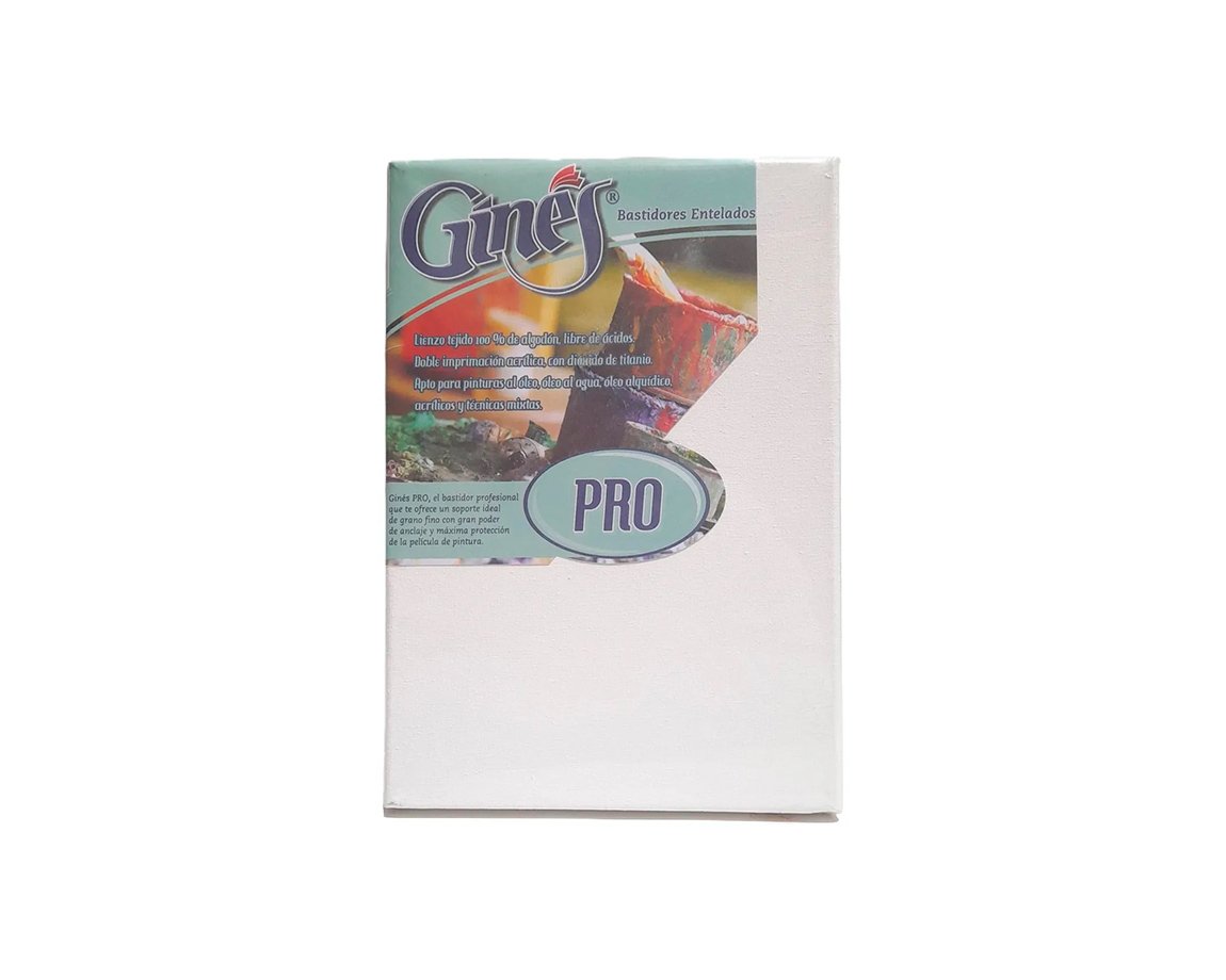 BASTIDOR GINES PRO ENTELADO 18x24