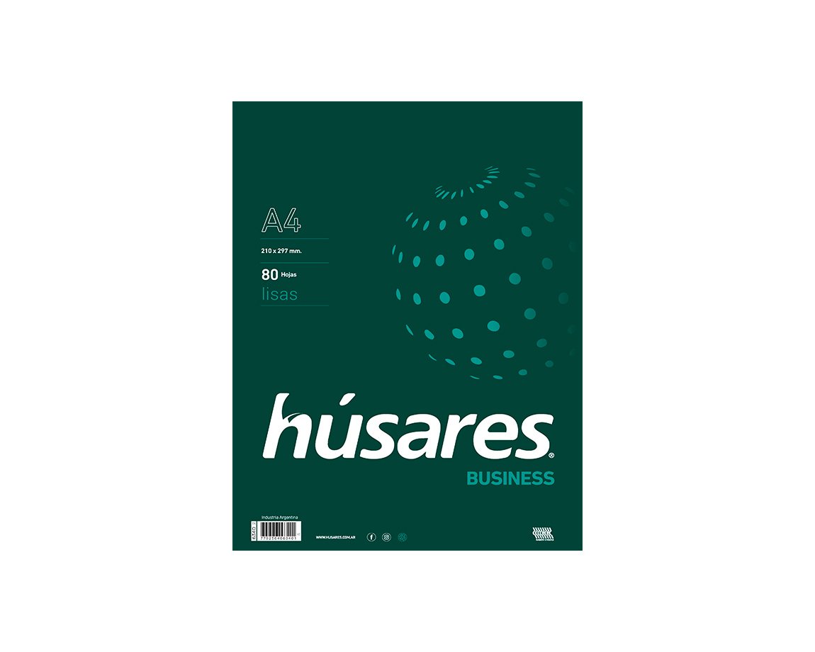 BLOCK HUSARES 6340 BUSINESS A4 80 H. L.