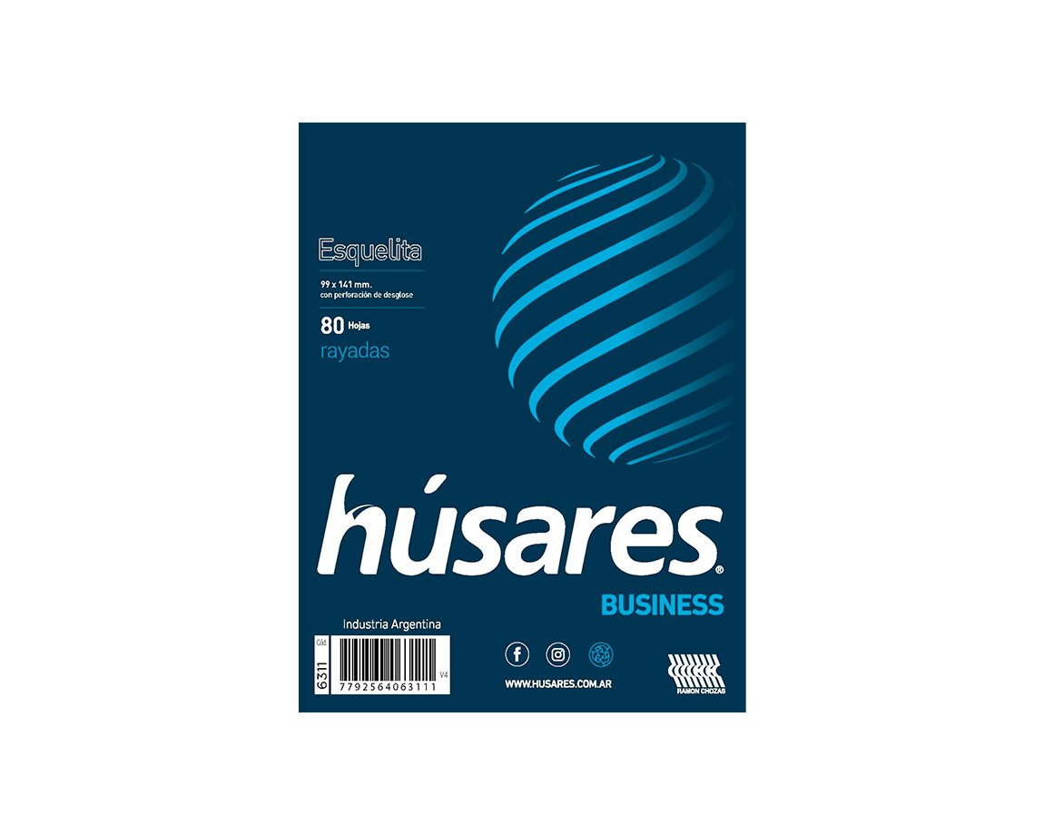 BLOCK HUSARES 6311 BUSINESS ESQUELITA 80 H =