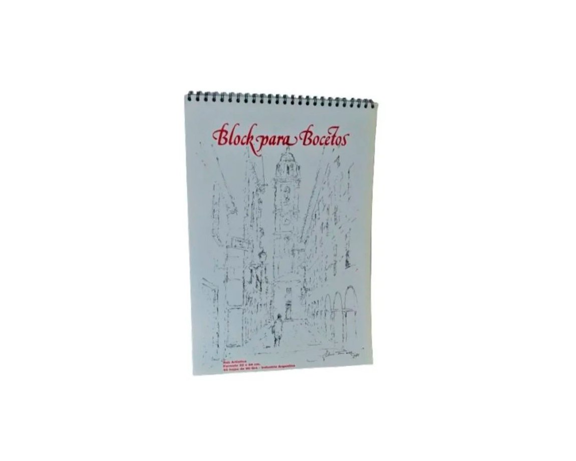 BLOCK RAB BOCETO 130 GS 35x50 C/ESP 28 H. L -2069v-