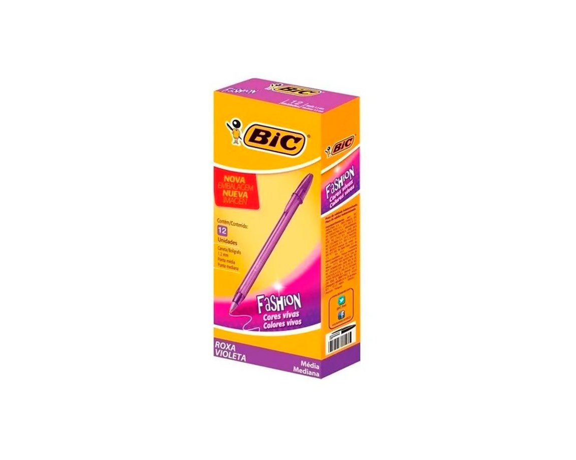 BOLIGRAFO BIC FASHION ROSA