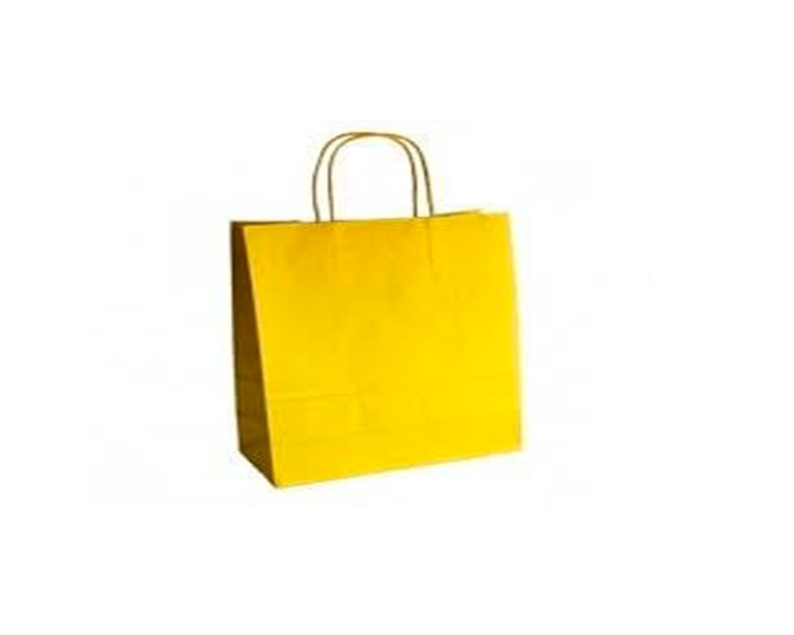 BOLSA GP KRAFT KP7 350x138x470 EG AMARILLO 125 G.