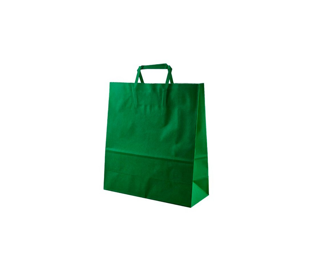 BOLSA GP KRAFT KP4 260x125x360 ME VERDE 125 G.