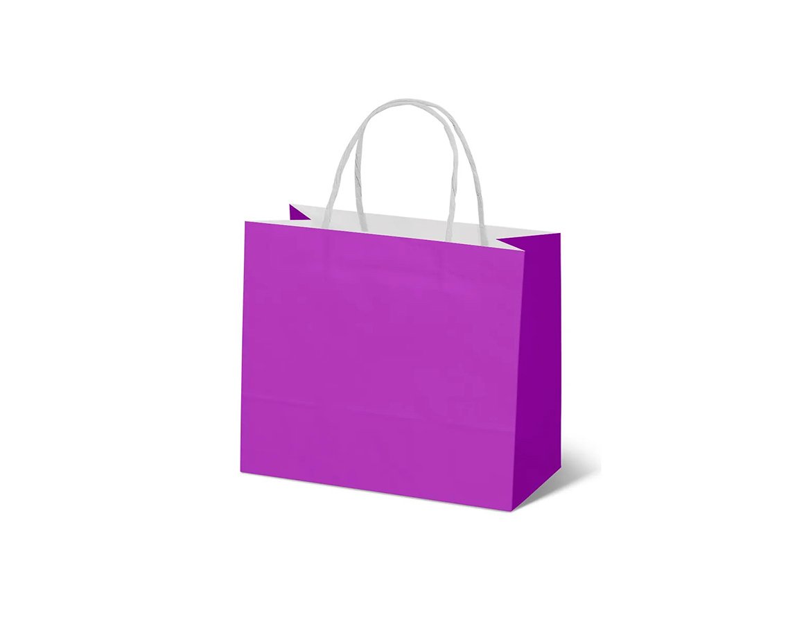 BOLSA GP KRAFT KP7 350x138x470 EG VIOLETA 125 G.
