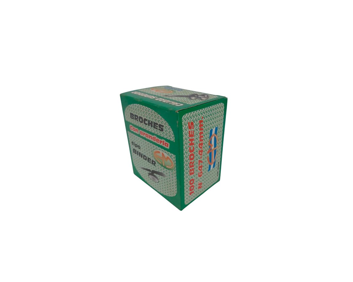 BROCHES BINDER 647 C/ARANDELA 44MM