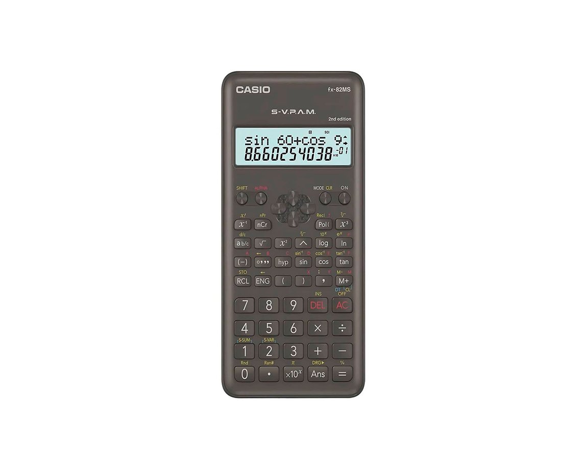CALCULADORAS CASIO FX-82MS  CIENT 240 FUNC