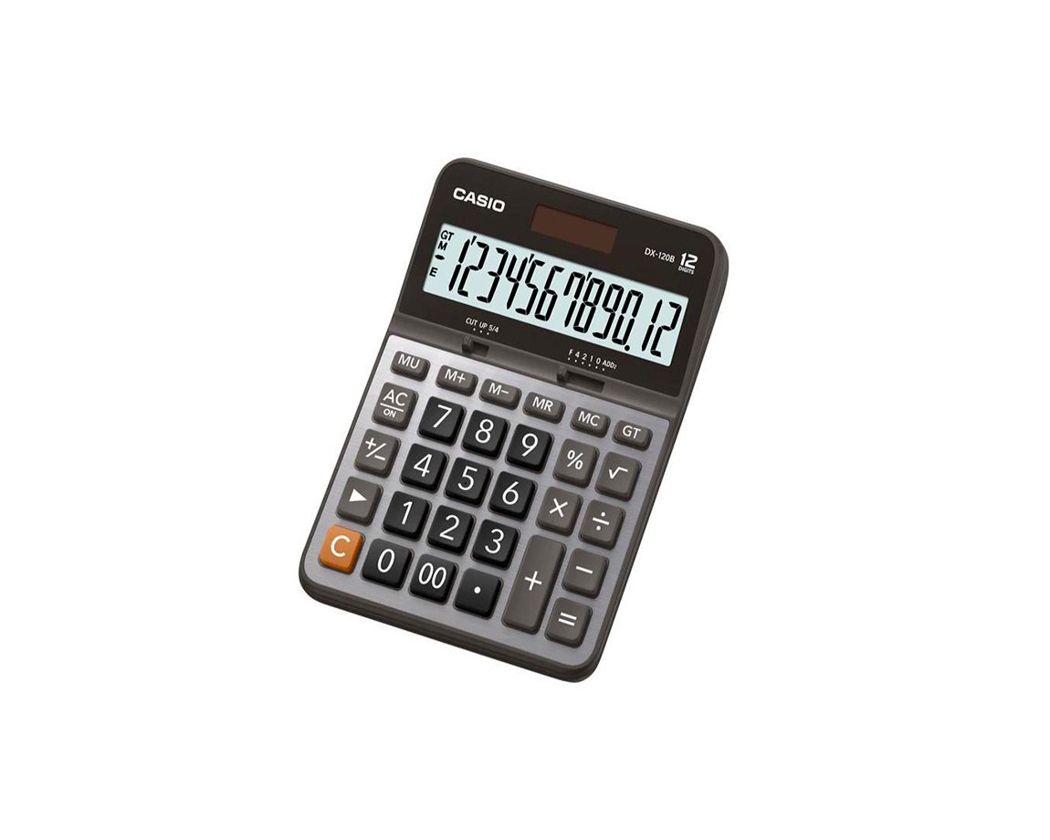 CALCULADORAS CASIO DX-120B 12 DIG