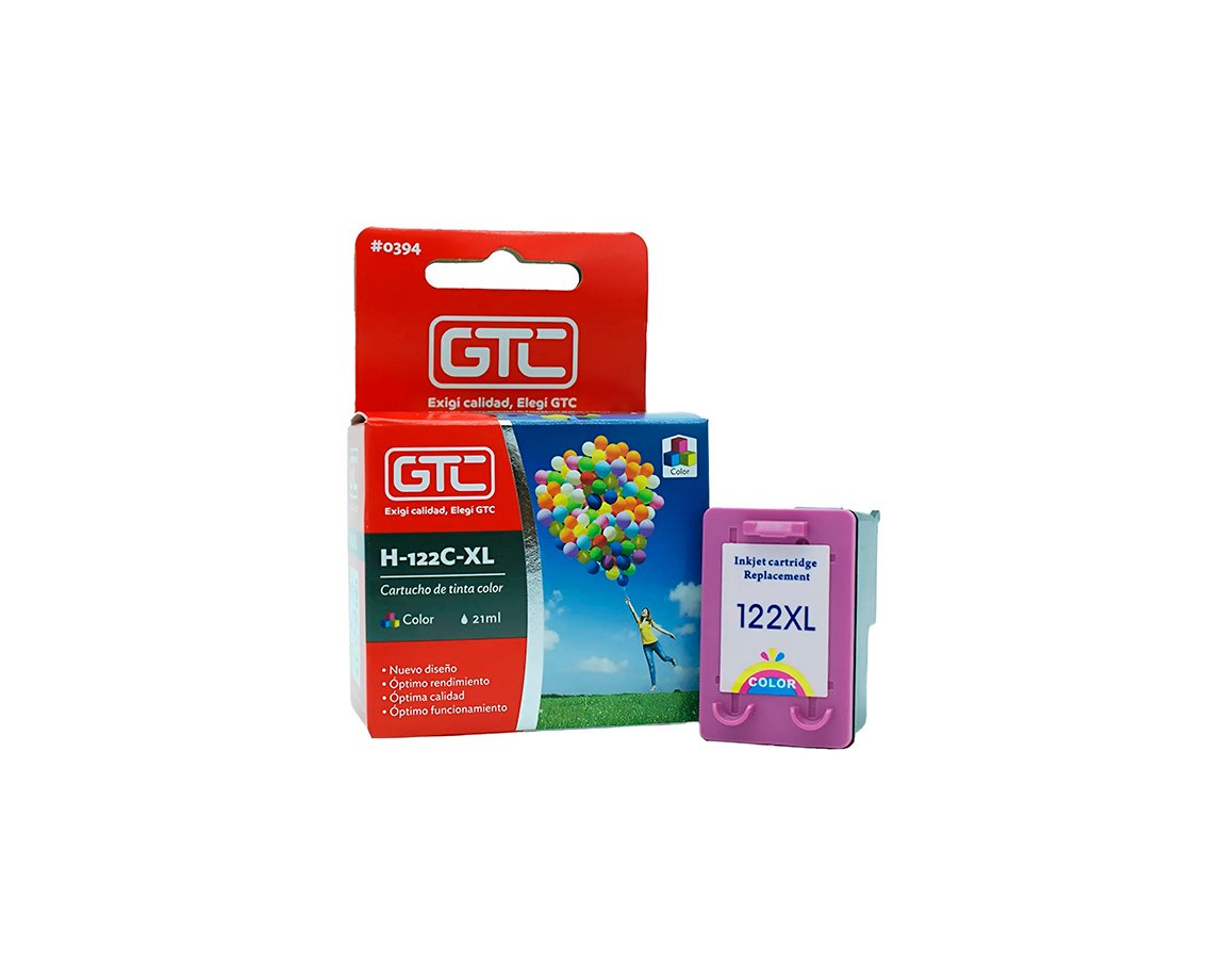 CARTUCHO GTC HP 122XL COLOR 122