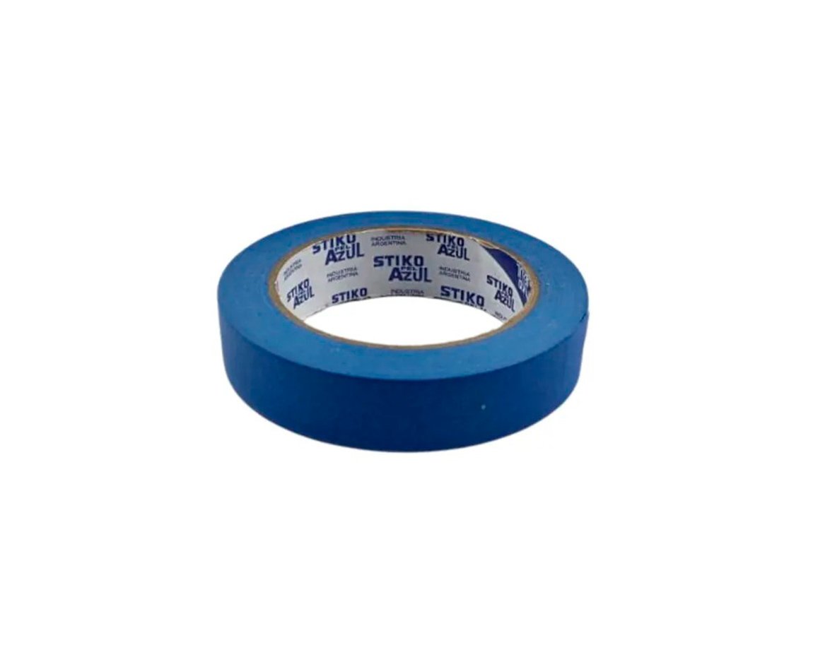 CINTA ADHESIVA STIKO PEL AZUL 18x50 MTS PAPEL