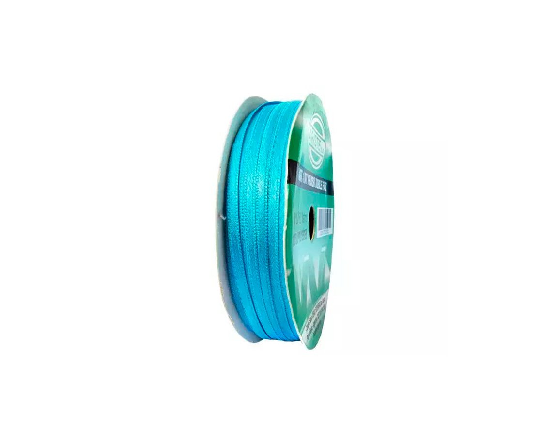 CINTA RASO ARISTE Nro 0  3mm x50 MTS CELESTE DOBLE FAZ