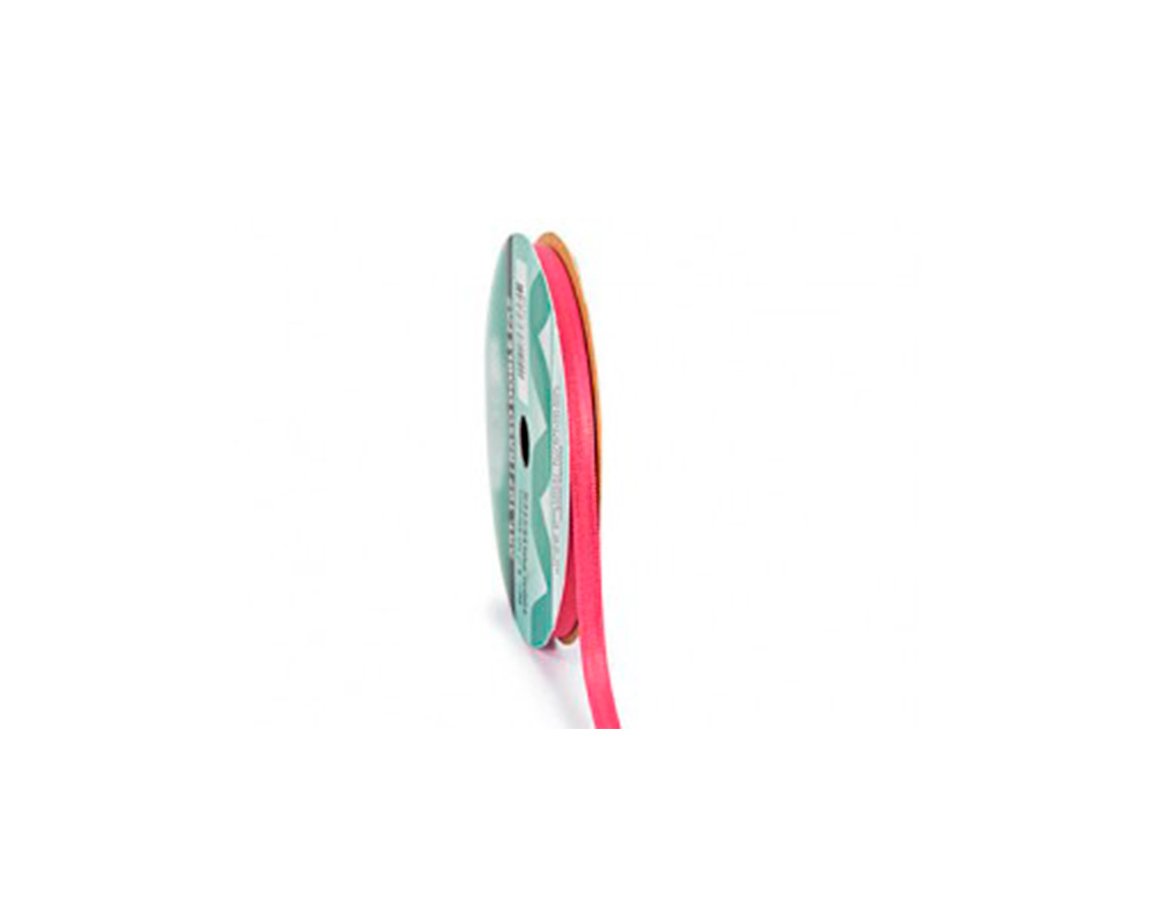 CINTA RASO ARISTE Nro 0  3mm x50 MTS FUCSIA DOBLE FAZ