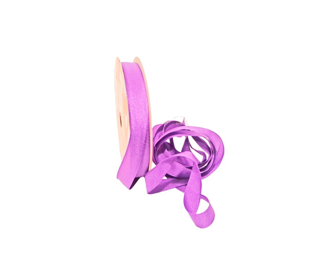 CINTA RASO ARISTE Nro 2  12mm x10 MTS LILA DOBLE FAZ