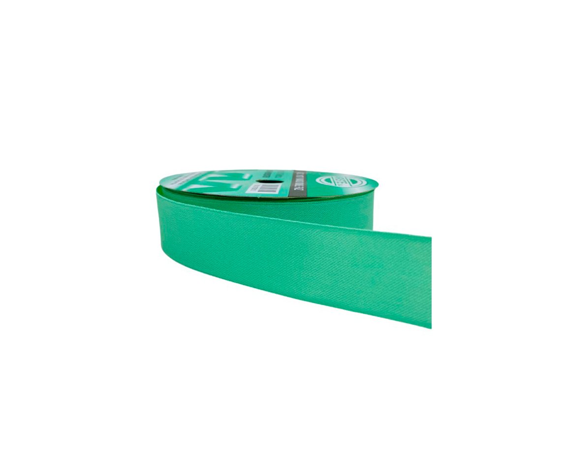 CINTA RASO ARISTE Nro 5  24mm x10 MTS VERDE NILO DOBLE FAZ
