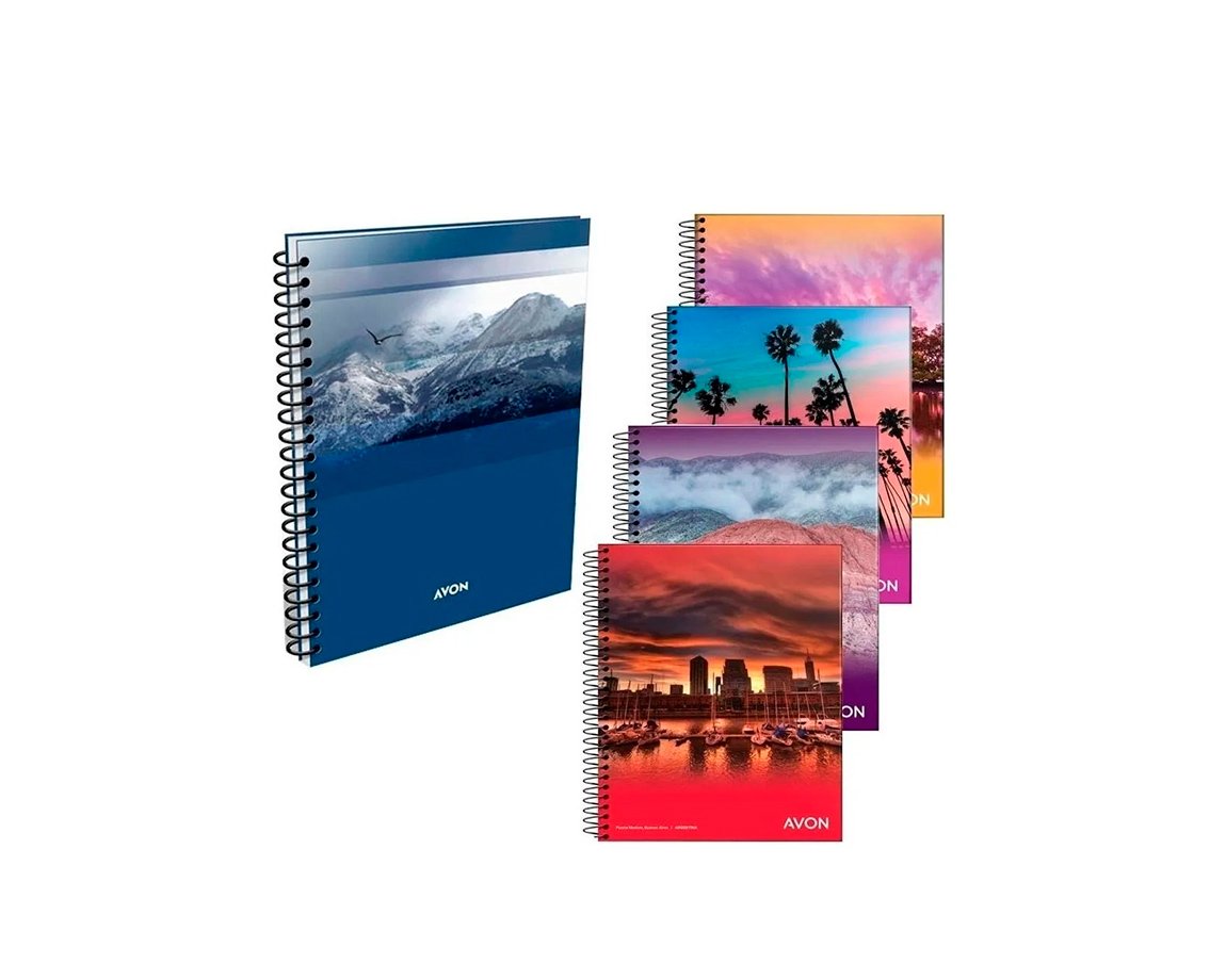 CUADERNO AVON 16x21 x 84 H = ESP