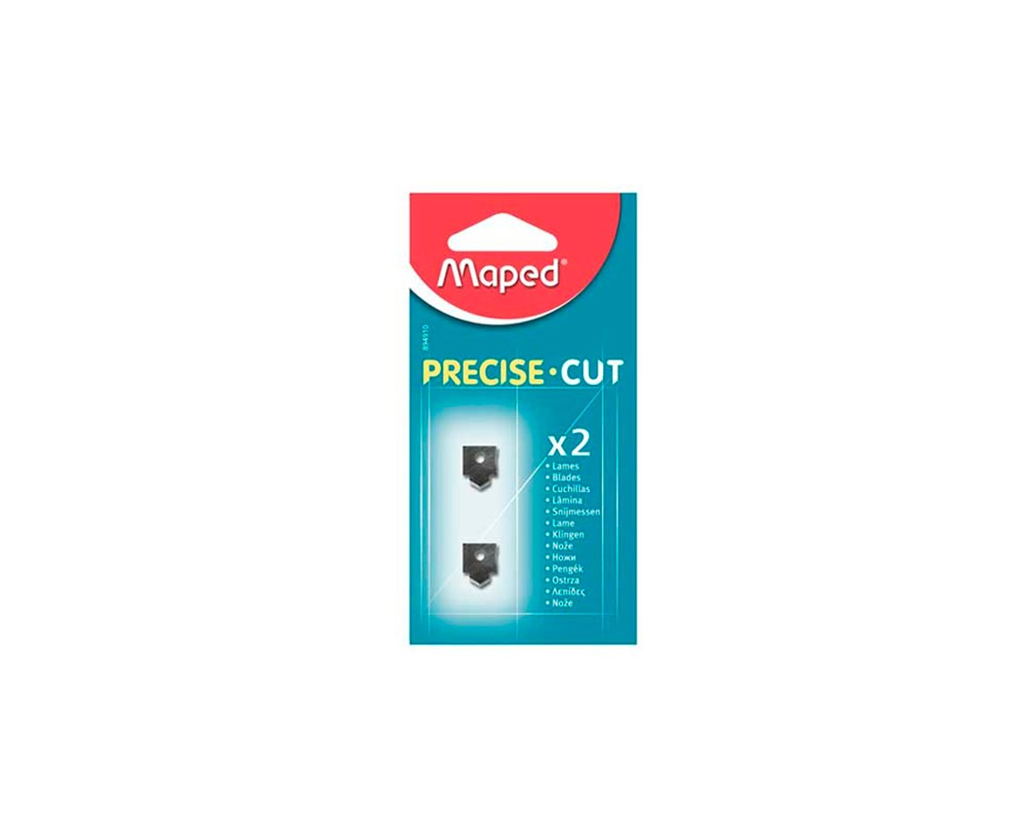 CUCHILLAS MAPED 894910 PRECISE CUT  x2 UNID