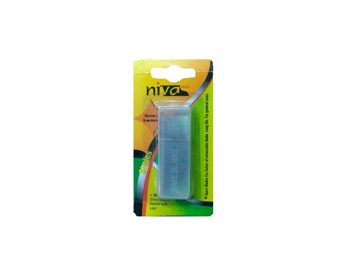 CUCHILLAS NIVA 692346 TRAPECIO x 5 UNID.