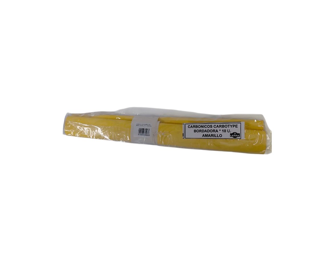 CARBONICOS CARBOTYPE BORDADORA x 10 U. AMARILLO