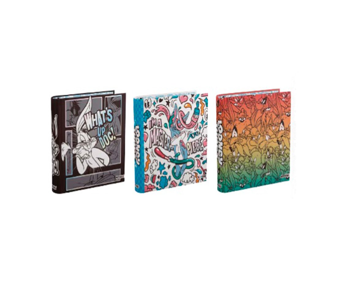 CARPETA MOOVING 340 1001231 LOONEY TUNES CARTONE