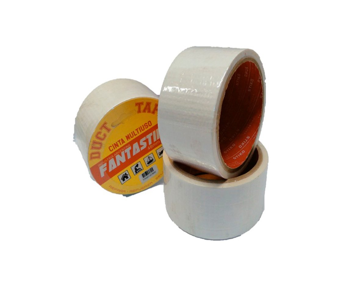 CINTA MULTIUSO FANTASTIKO 48x9 MTS BLANCO